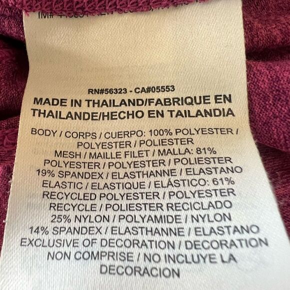 Nike Dry Fit Purple Razor strap Back Tank Top Activewear size small - Picture 12 of 14